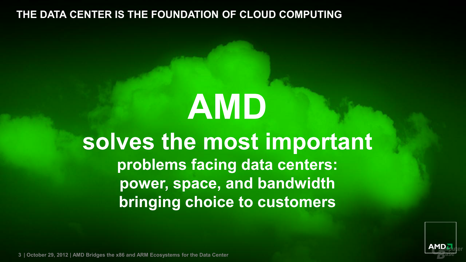 AMDs Serverpläne mit ARM-Architektur