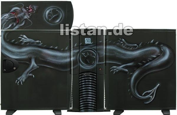 MagicArt Airbrush Case Black-Dragon