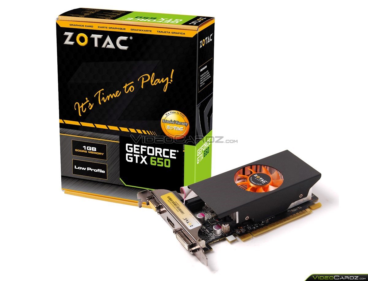 Zotac GeForce GTX 650 LP