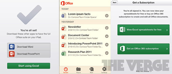 Office Mobile Screenshot