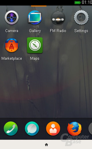 Firefox OS App-Übersicht