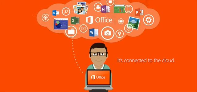 Office 2013 – It`s connected to the cloud