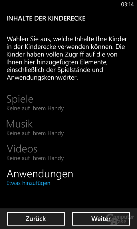 Nokia Lumia 820 Oberfläche