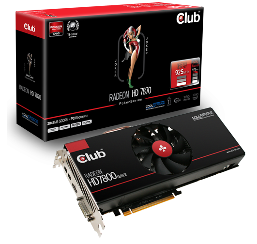 Club 3D Radeon HD 7870 JokerCard