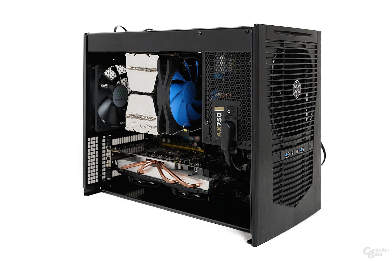 Silverstone Sugo SG09 – Testsystem seitlich