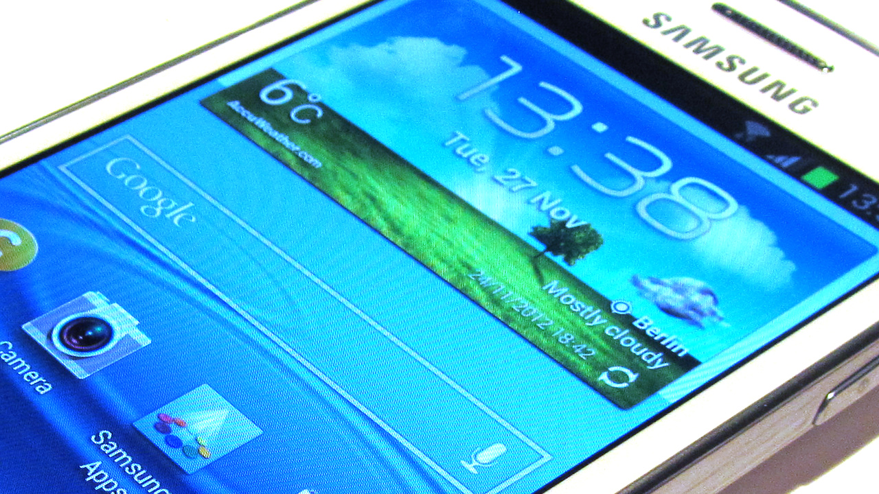 Samsung Galaxy S III mini im Test: Flaggschiff im Kleinformat. Beschnitten.
