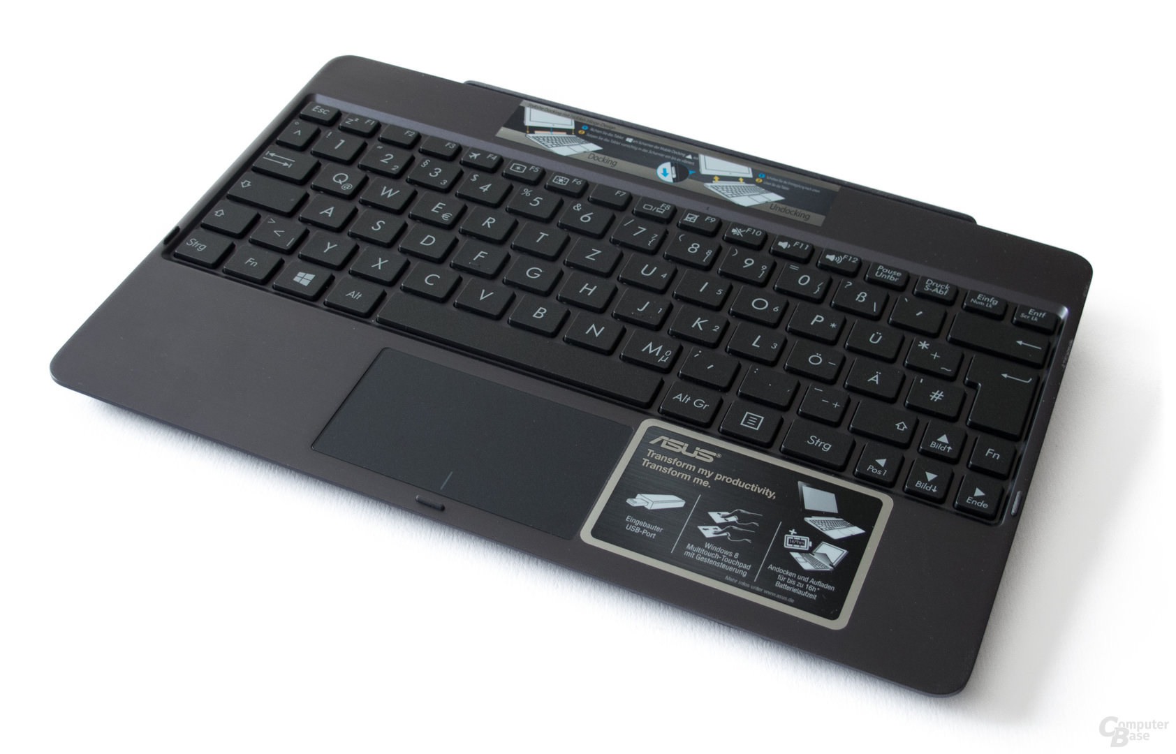 Tastatur-Dock mit zweitem Akku