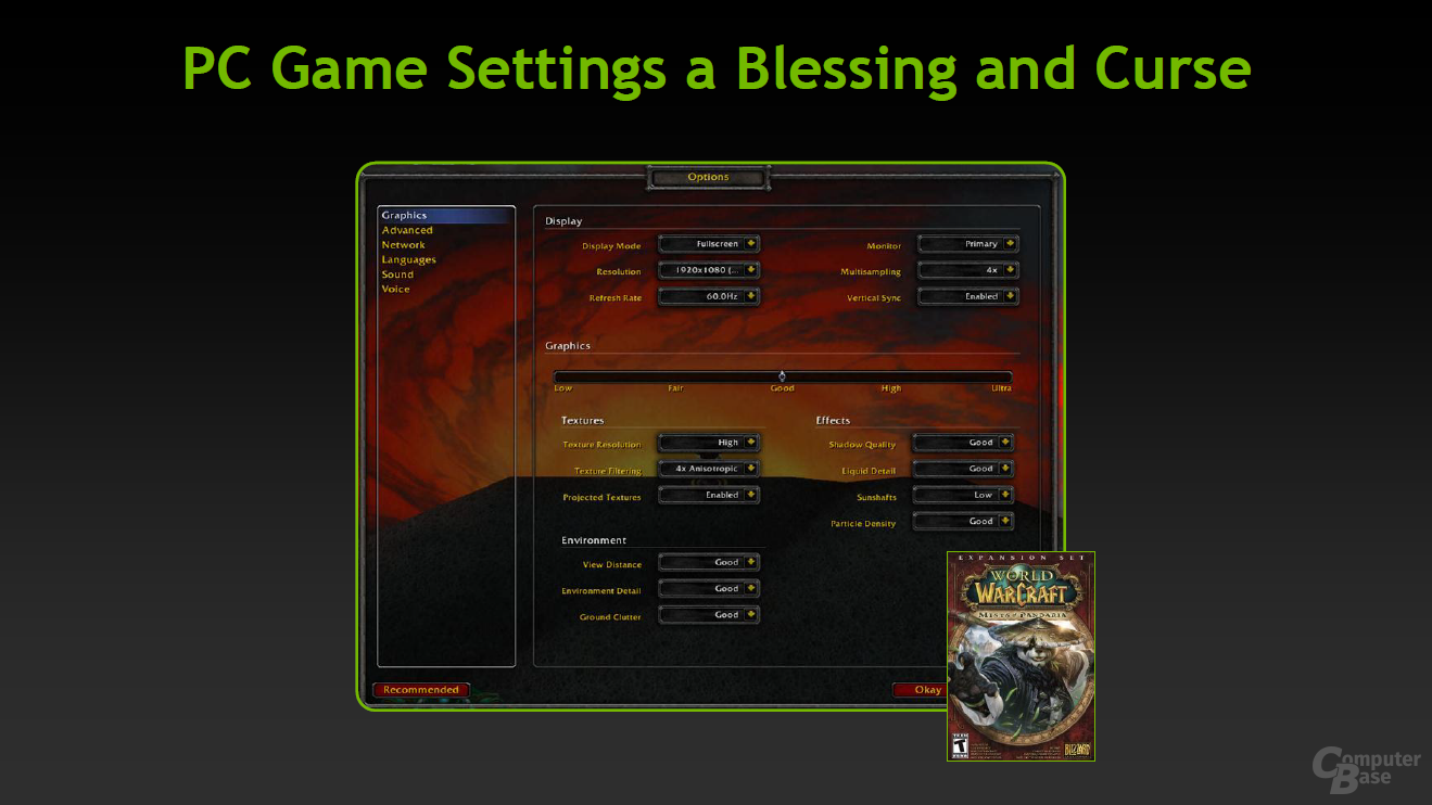 Nvidia geForce Experience in der Closed-Beta-Phase