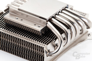 Sechs Heatpipes sorgen für eine ordentliche Grundleistung