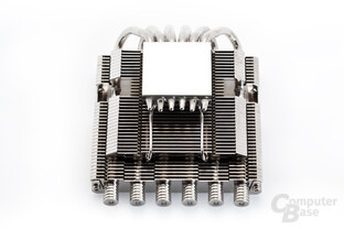Sechs Heatpipes mit feinem Thermalright-Finish
