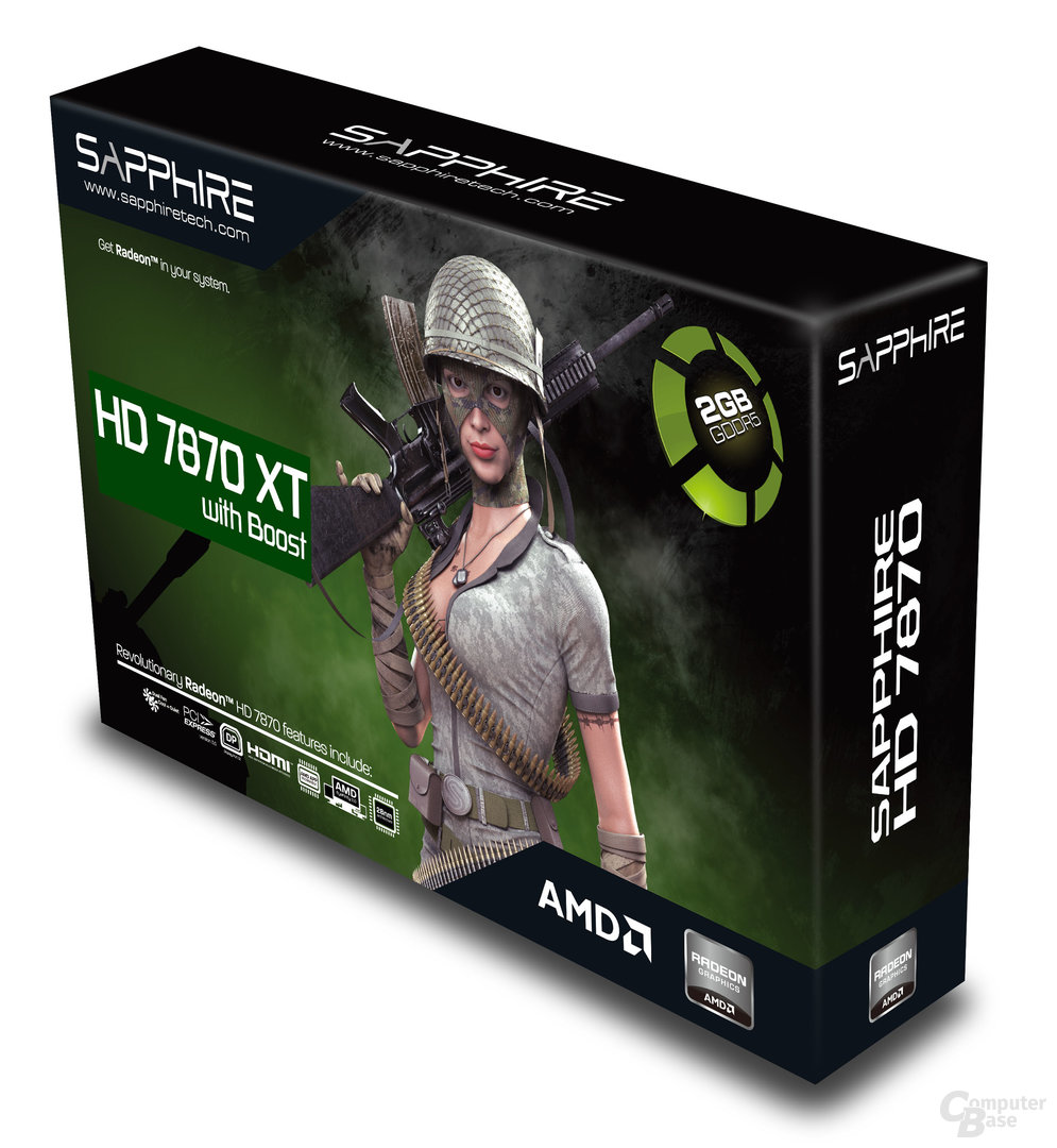 Sapphire Radeon HD 7870 XT with Boost