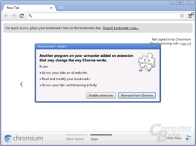 Neue Sicherheitsmaßnahmen ab Google Chrome 25