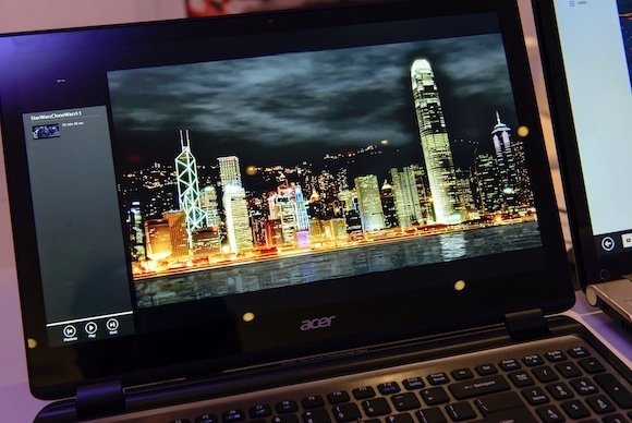 Acer-Notebook mit „Retina-Display“