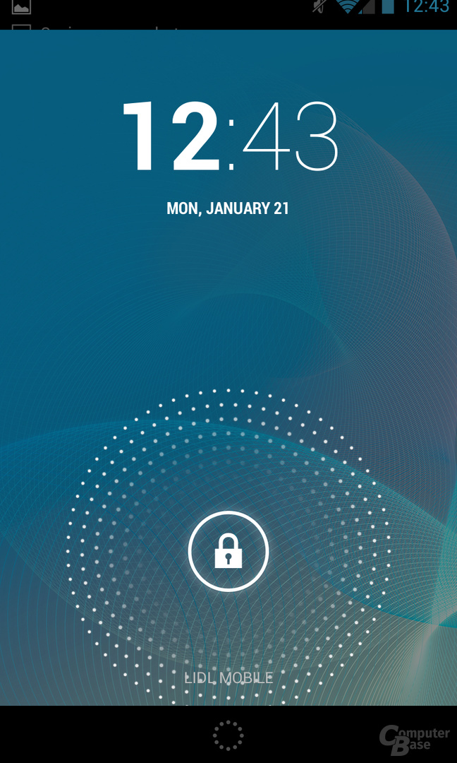 Android 4.2.1 - Lockscreen