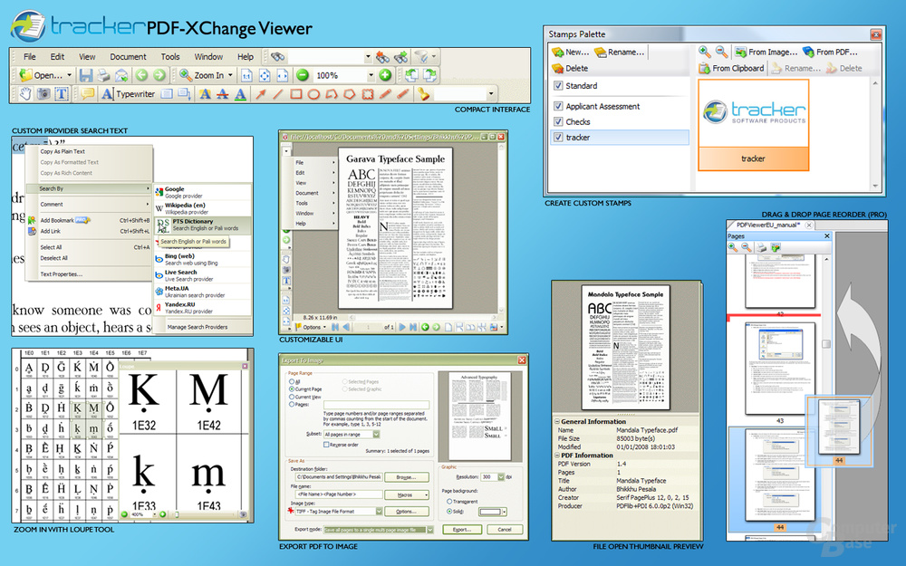 PDF-XChange – Features