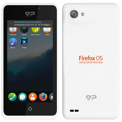 Firefox OS Entwickler-Smartphone „Peak“