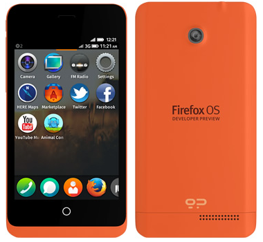 Firefox OS Entwickler-Smartphone „Keno“