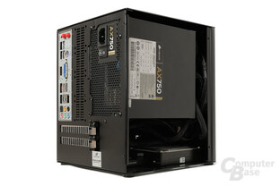 Cooltek Coolcube - Testsystem seitlich