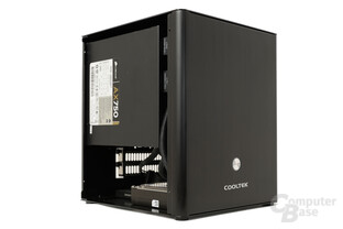Cooltek Coolcube - Testsystem seitlich