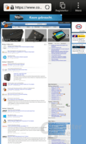 HTC One SV Browser