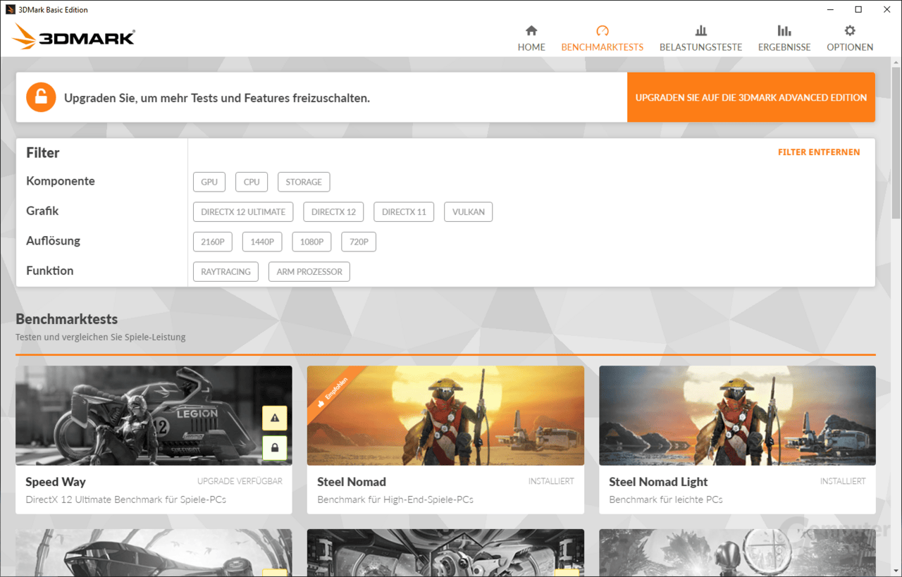 3DMark – Benchmarktests