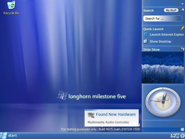 Longhorn Desktop
