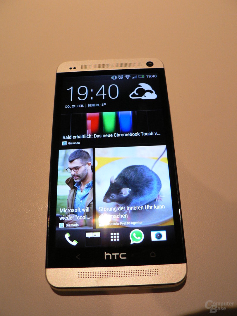 Das HTC One ausprobiert