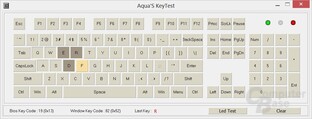 Aqua'S KeyTest – Ghosting beim Wechsel von „ERD“ + „F“ auf „RDF“
