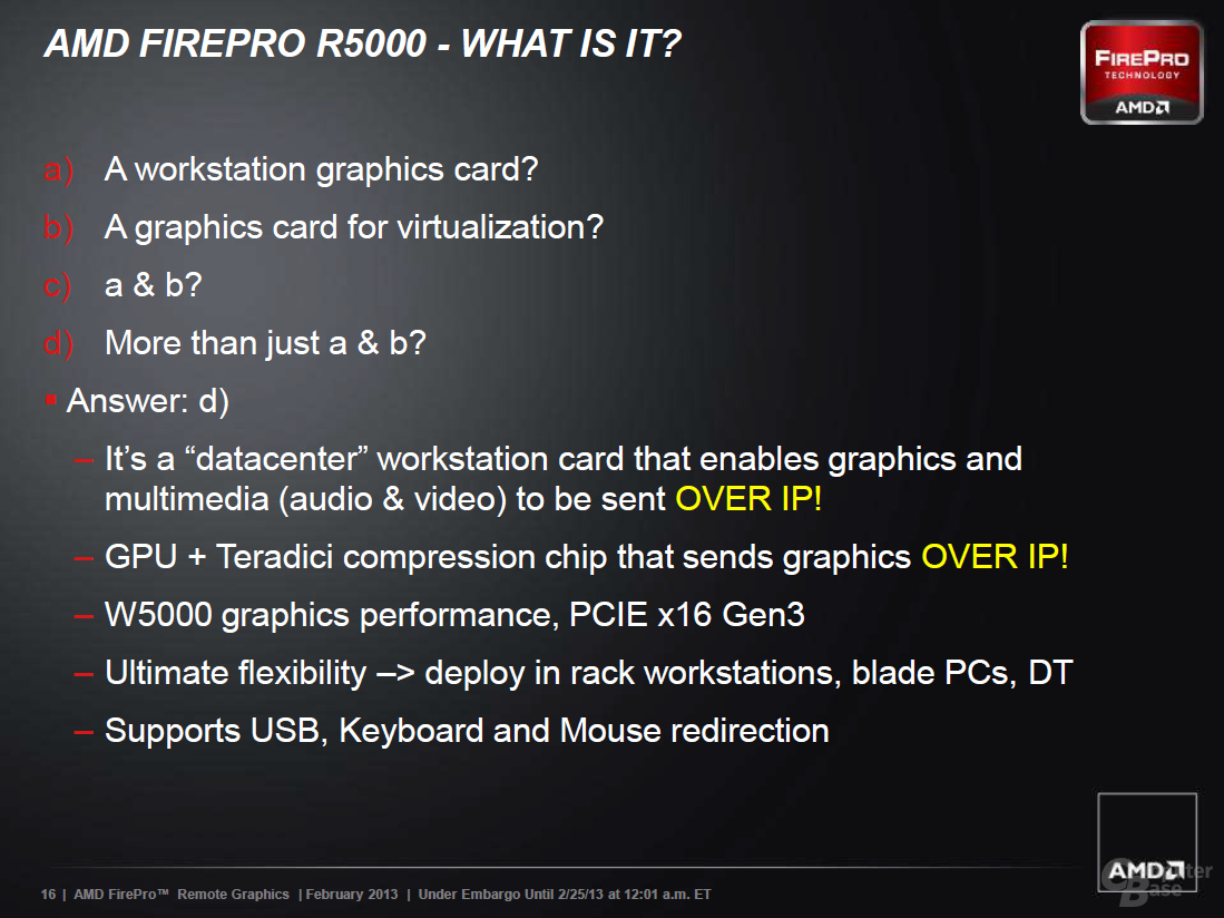 AMD FirePro R5000