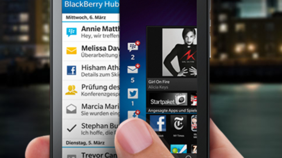 BlackBerry Z10 im Test: Smartphone, zum Comeback verpflichtet