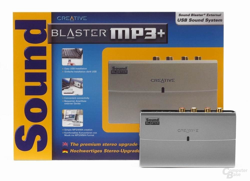 der Sound Blaster MP3+