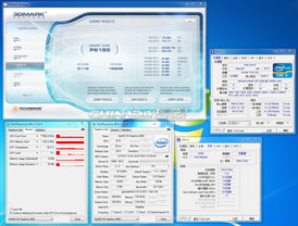 Test mit 1.333 MHz Speichertakt & 1.200 MHz GPU-Takt (OC)