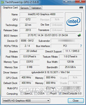 GPU-Z zeigt HD 4600 Grafik