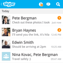 Skype-Client für das BlackBerry Q10