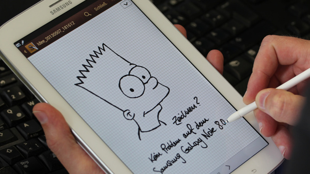 Samsung Galaxy Note 8.0 im Test: Das Telefon-Tablet mit Digitizer S Pen