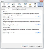 Firefox 21 Health Report