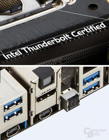 ROG-Boards auch mit Thunderbolt