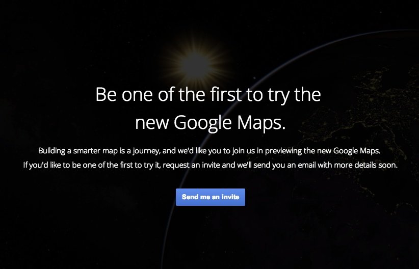 Google Maps Einladung