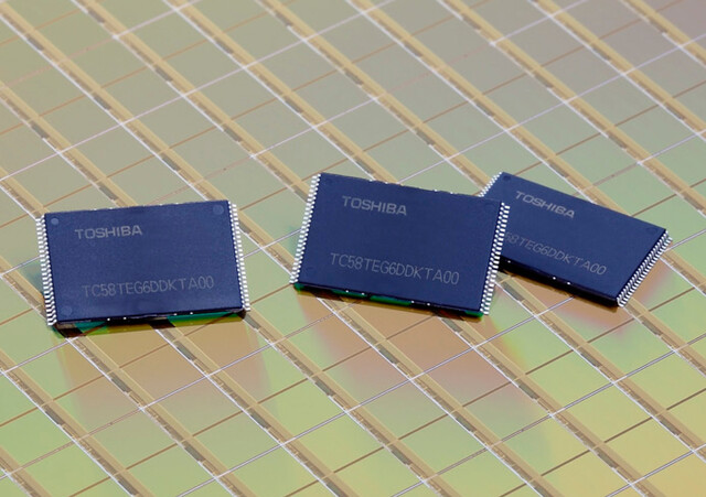 Toshibas 19-nm-NAND-Flash der 2. Generation