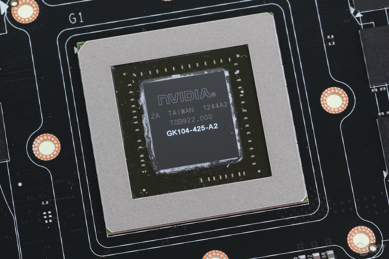 Nvidia GK104-CPU auf der GeForce GTX 770