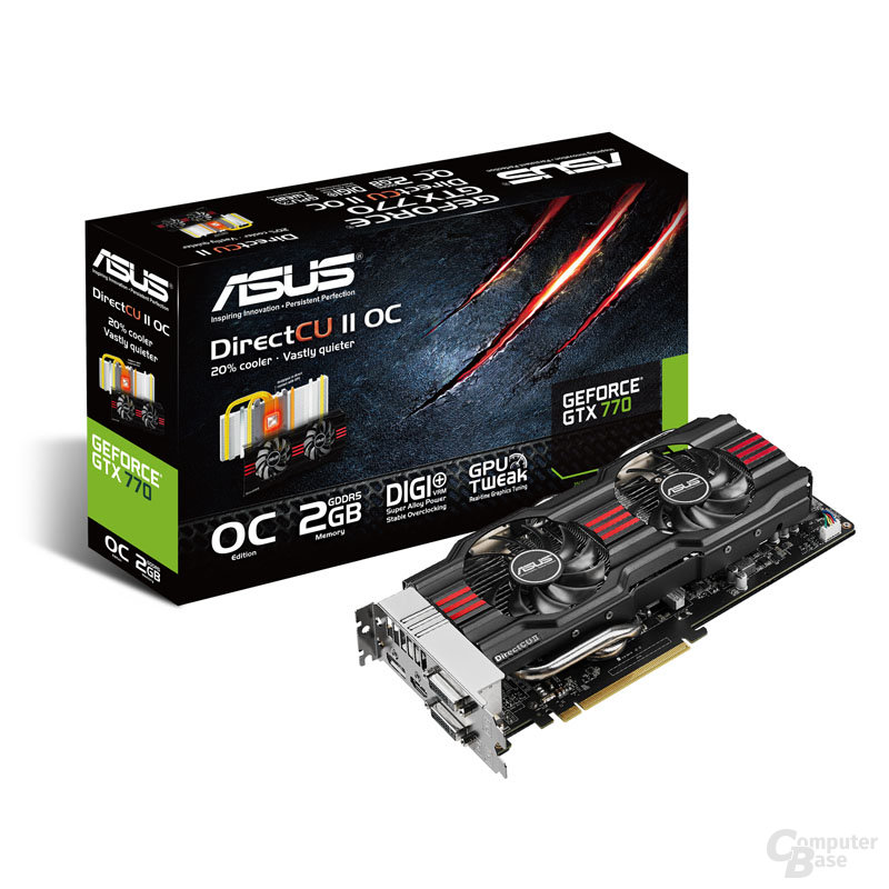 Asus GeForce GTX 770 Direct CU II D2CO