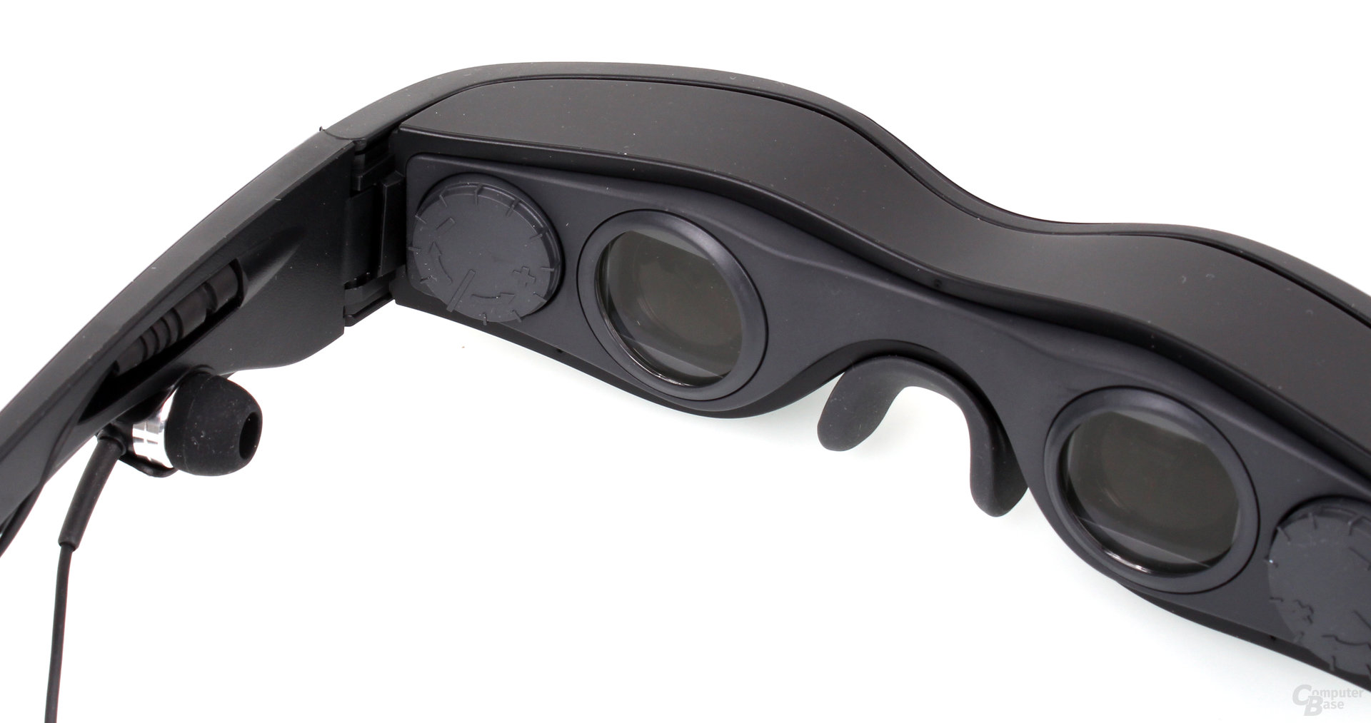 Dioptrieneinstellung, In-Ear-Kopfhörer und „Gläser“ der Cinemizer OLED