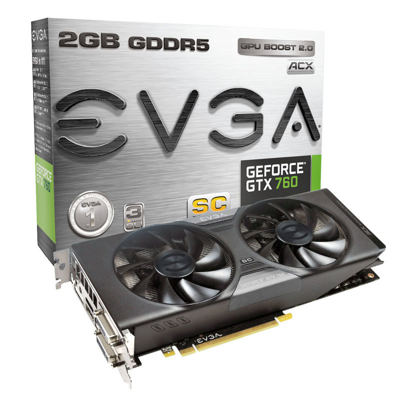 EVGA GeForce GTX 760 SC ACX