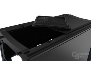 Silverstone Fortress 04 - Netzteilstaubfilter entfernt