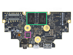 Nvidia Shield: Hauptplatine (Rückseite)