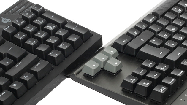 CM Storm Quickfire TK und Corsair Vengeance K65 im Test: Zwei Mal kein Nummernblock, ein Vergleich