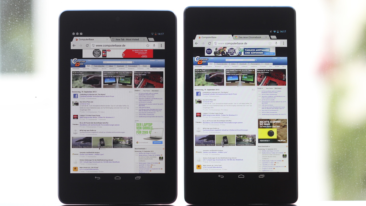 Google Nexus 7 (2013) im Test: Der schnellere Full-HD-Nachfolger