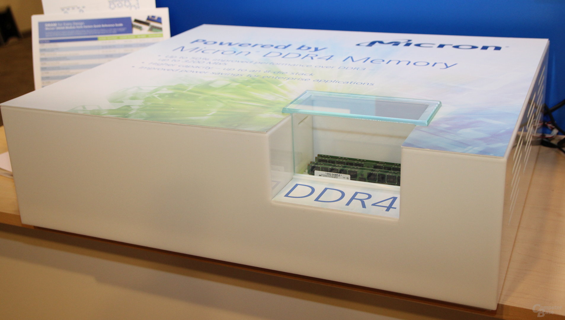 DDR4-Demo-Kit auf dem IDF 2013