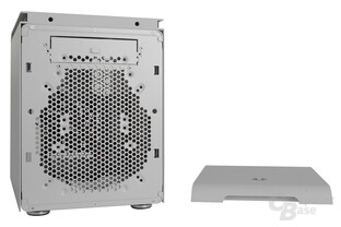 BitFenix Phenom mATX – Frontabdeckung entfernt