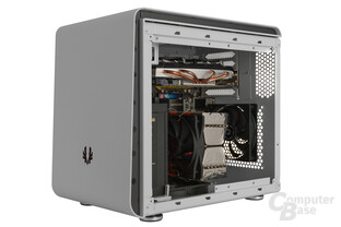 BitFenix Phenom mATX – Testsystem seitlich